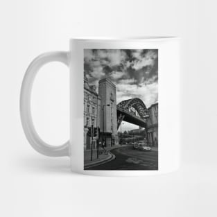 Newcastle in black and white Mug